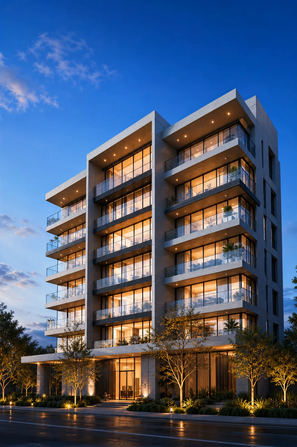 Desarrollo residencial terminado